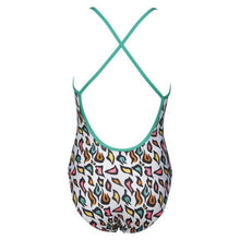 Load image into Gallery viewer, GIRLS' FANTASY ONE-PIECE SWIMSUIT - WHITE - OntarioSwimHub