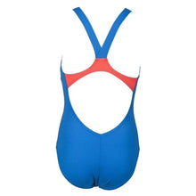 Load image into Gallery viewer, ONLY SIZE 26 - GIRLS' FEELING ONE-PIECE SWIMSUIT - BLUE - OntarioSwimHub