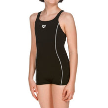Load image into Gallery viewer, ONLY SIZE 26 - GIRLS' FINDING ONE-PIECE KNEESUIT - BLACK - OntarioSwimHub
