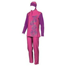 Load image into Gallery viewer, GIRLS' FULL BODY TWO-PIECE SWIMSUIT - SUNFLOWER COVER UP - OntarioSwimHub