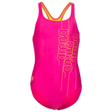 Load image into Gallery viewer, arena-girls-graphic-print-swim-pro-back-one-piece-swimsuit-freak-rose-soft-green-005115-960-ontario-swim-hub-2