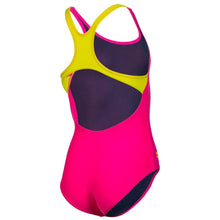 Load image into Gallery viewer, arena-girls-graphic-print-swim-pro-back-one-piece-swimsuit-freak-rose-soft-green-005115-960-ontario-swim-hub-3