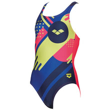 Load image into Gallery viewer, ONLY SIZE 26 - GIRLS' PLAY&FUN ONE-PIECE SWIMSUIT - FLUO RED - OntarioSwimHub