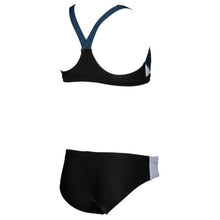 Load image into Gallery viewer, ONLY SIZE 26 - GIRLS' REN BIKINI - BLACK/WHITE - OntarioSwimHub