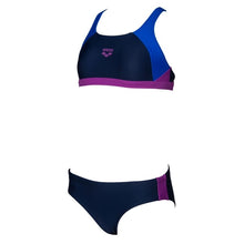 Load image into Gallery viewer, ONLY SIZE 26 - GIRLS' REN BIKINI - BLUE/PURPLE - OntarioSwimHub