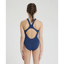 Load image into Gallery viewer,     arena-girls-solid-swim-pro-one-piece-swimsuit-navy-white-2a611-75-ontario-swim-hub-5