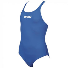 Load image into Gallery viewer, arena-girls-solid-swim-pro-one-piece-swimsuit-royal-white-2a611-72-ontario-swim-hub-1