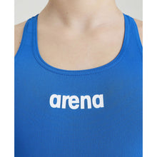 Load image into Gallery viewer,     arena-girls-solid-swim-pro-one-piece-swimsuit-royal-white-2a611-72-ontario-swim-hub-7
