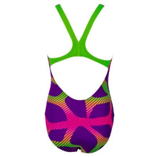 Load image into Gallery viewer, GIRLS' SPIDER ONE-PIECE SWIMSUIT - OntarioSwimHub