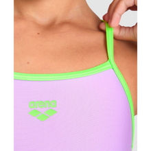Load image into Gallery viewer,      arena-girls-swimsuit-light-drop-solid-lilac-soft-green-005919-900-ontario-swim-hub-8