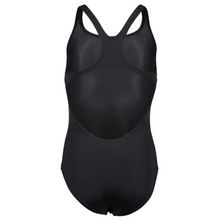 Load image into Gallery viewer, arena-girls-team-swimsuit-swim-pro-solid-black-white-005755-550-ontario-swim-hub-4
