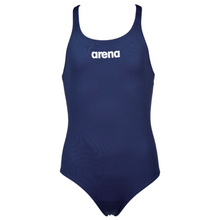 Load image into Gallery viewer, arena-girls-team-swimsuit-swim-pro-solid-navy-white-004762-750-ontario-swim-hub-2