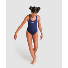 Load image into Gallery viewer, arena-girls-team-swimsuit-swim-pro-solid-navy-white-004762-750-ontario-swim-hub-7