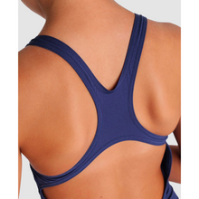 Load image into Gallery viewer, arena-girls-team-swimsuit-swim-pro-solid-navy-white-004762-750-ontario-swim-hub-9