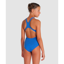 Load image into Gallery viewer, arena-girls-team-swimsuit-swim-pro-solid-royal-white-005755-720-ontario-swim-hub-6