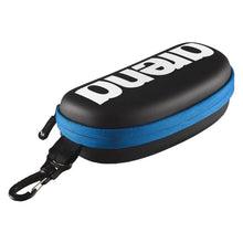Load image into Gallery viewer, black and blue goggle case - OntarioSwimHub