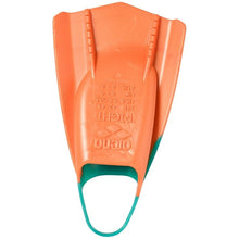 Load image into Gallery viewer, LIMITED EDITION POWERFIN PRO FED SWIM FINS - AQUA/ORANGE - OntarioSwimHub
