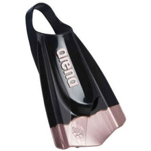 Load image into Gallery viewer, LIMITED EDITION POWERFIN PRO SWIM FINS - BLACK/ROSE GOLD - OntarioSwimHub