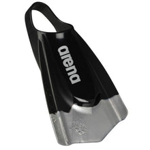Load image into Gallery viewer, LIMITED EDITION POWERFIN PRO SWIM FINS - BLACK/SILVER - OntarioSwimHub