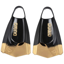 Load image into Gallery viewer, LIMITED EDITION POWERFIN PRO SWIM FINS - BLACK/GOLD - OntarioSwimHub