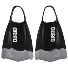 Load image into Gallery viewer, LIMITED EDITION POWERFIN PRO SWIM FINS - BLACK/SILVER - OntarioSwimHub