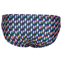 Load image into Gallery viewer, arena-mens-allover-brief-asphalt-multi-005244-550-ontario-swim-hub-4