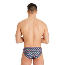 Load image into Gallery viewer, arena-mens-allover-brief-asphalt-multi-005244-550-ontario-swim-hub-6