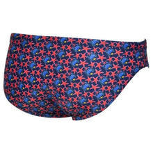 Load image into Gallery viewer,     arena-mens-allover-brief-royal-multi-005244-820-ontario-swim-hub-3