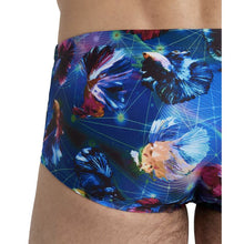 Load image into Gallery viewer, arena-mens-allover-low-waist-swim-shorts-black-multi-004673-550-ontario-swim-hub-8