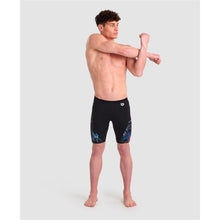 Load image into Gallery viewer, arena-mens-allover-swim-jammer-black-multi-005564-550-ontario-swim-hub-7