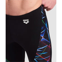 Load image into Gallery viewer, arena-mens-allover-swim-jammer-black-multi-005564-550-ontario-swim-hub-8