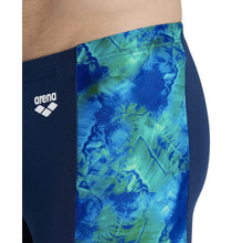 Load image into Gallery viewer, arena-mens-allover-swim-jammer-navy-neon-blue-multi-005022-750-ontario-swim-hub-5
