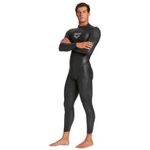 Load image into Gallery viewer, MEN'S CARBON TRIWETSUIT - BLACK/SILVER