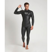 Load image into Gallery viewer, MEN'S CARBON TRIWETSUIT - BLACK/SILVER
