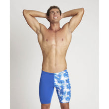Load image into Gallery viewer, arena-mens-crazy-aliens-jammer-neon-blue-white-multi-004067-800-ontario-swim-hub-2