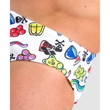 Load image into Gallery viewer, arena-mens-crazy-arena-swim-brief-gummy-white-multi-006386-105-ontario-swim-hub-8