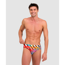 Load image into Gallery viewer, arena-mens-crazy-arena-swim-brief-octopus-black-white-multi-006378-501-ontario-swim-hub-5