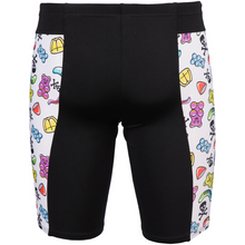 Load image into Gallery viewer, arena-mens-crazy-arena-swim-jammer-gummy-black-white-multi-006385-510-ontario-swim-hub-4