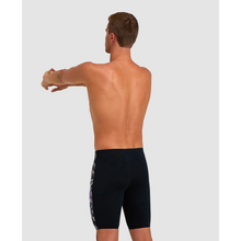 Load image into Gallery viewer, arena-mens-crazy-arena-swim-jammer-king-skull-black-white-multi-006384-510-ontario-swim-hub-6