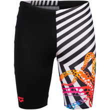 Load image into Gallery viewer, arena-mens-crazy-arena-swim-jammer-octopus-black-white-multi-006379-501-ontario-swim-hub-2