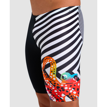 Load image into Gallery viewer,    arena-mens-crazy-arena-swim-jammer-octopus-black-white-multi-006379-501-ontario-swim-hub-9