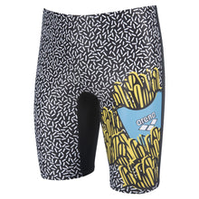 Load image into Gallery viewer,     arena-mens-crazy-fries-jammer-black-turquoise-003753-580-ontario-swim-hub-1
