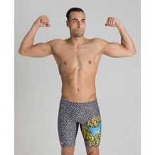 Load image into Gallery viewer,     arena-mens-crazy-fries-jammer-black-turquoise-003753-580-ontario-swim-hub-5
