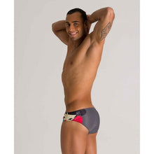 Load image into Gallery viewer, MEN'S CRAZY KOKESHI BRIEF - OntarioSwimHub