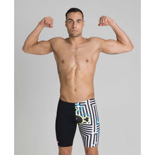 Load image into Gallery viewer, arena-mens-crazy-labyrinth-jammer-black-multi-003454-500-ontario-swim-hub-3