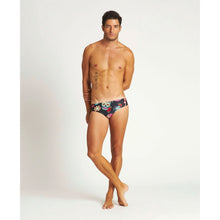 Load image into Gallery viewer, arena-mens-crazy-skulls-carnival-brief-black-multi-004080-500-ontario-swim-hub-7