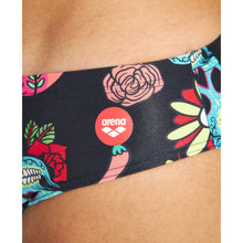 Load image into Gallery viewer, arena-mens-crazy-skulls-carnival-brief-black-multi-004080-500-ontario-swim-hub-8