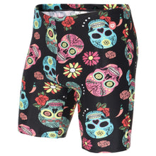 Load image into Gallery viewer, arena-mens-crazy-skulls-carnival-jammer-black-multi-004068-500-ontario-swim-hub-1