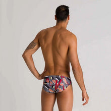 Load image into Gallery viewer, MEN'S CRAZY SUSHI BRIEF - OntarioSwimHub
