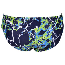 Load image into Gallery viewer, arena-mens-earth-texture-brief-navy-soft-green-multi-004667-760-ontario-swim-hub-2